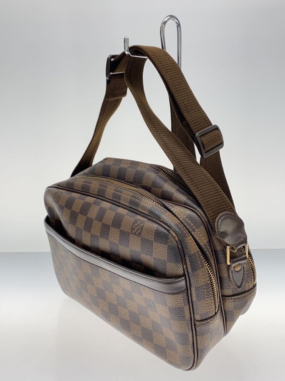 Louis Vuitton Brown Shoulder bag over Leather All Brown
